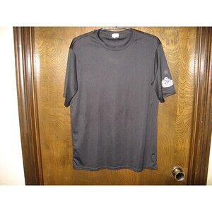 Mens Texas Roadhouse Port & Company Performance Black Employee T-Shirt Size M